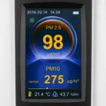 CO2-luchtkwaliteitsmonitor en deeltjesmeter BQ30