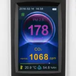 CO2-luchtkwaliteitsmonitor en deeltjesmeter BQ30