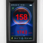 CO2-luchtkwaliteitsmonitor en deeltjesmeter BQ30